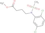 Methyl 4-[(2,5-dichlorophenyl)(methylsulfonyl)amino]butanoate