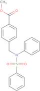 Methyl 4-{[phenyl(phenylsulfonyl)amino]methyl}benzoate