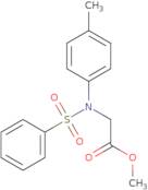 Methyl N-(4-methylphenyl)-N-(phenylsulfonyl)glycinate