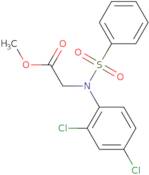 Methyl N-(2,4-dichlorophenyl)-N-(phenylsulfonyl)glycinate