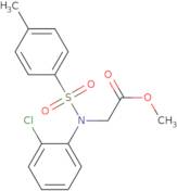 Methyl N-(2-chlorophenyl)-N-[(4-methylphenyl)sulfonyl]glycinate