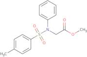 Methyl N-[(4-methylphenyl)sulfonyl]-N-phenylglycinate