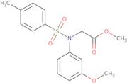 Methyl N-(3-methoxyphenyl)-N-[(4-methylphenyl)sulfonyl]glycinate