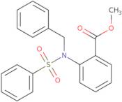 Methyl 2-[benzyl(phenylsulfonyl)amino]benzoate