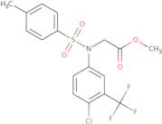 Methyl N-[4-chloro-3-(trifluoromethyl)phenyl]-N-[(4-methylphenyl)sulfonyl]glycinate