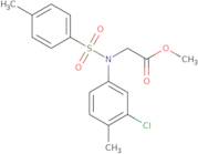 Methyl N-(3-chloro-4-methylphenyl)-N-[(4-methylphenyl)sulfonyl]glycinate