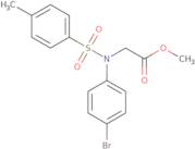 Methyl N-(4-bromophenyl)-N-[(4-methylphenyl)sulfonyl]glycinate