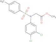 Methyl N-(3,4-dichlorophenyl)-N-[(4-methylphenyl)sulfonyl]glycinate