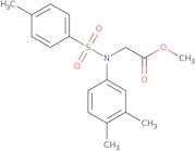 Methyl N-(3,4-dimethylphenyl)-N-[(4-methylphenyl)sulfonyl]glycinate