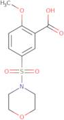 2-Methoxy-5-(morpholin-4-ylsulfonyl)benzoic acid