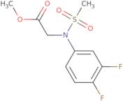 Methyl N-(3,4-difluorophenyl)-N-(methylsulfonyl)glycinate