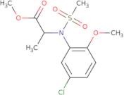 Methyl N-(5-chloro-2-methoxyphenyl)-N-(methylsulfonyl)alaninate