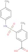 4-Methyl-3-{[(4-methylphenyl)amino]sulfonyl}benzoic acid