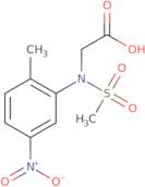 N-(2-Methyl-5-nitrophenyl)-N-(methylsulfonyl)glycine