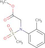 Methyl N-(2-methylphenyl)-N-(methylsulfonyl)glycinate