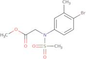 Methyl N-(4-bromo-3-methylphenyl)-N-(methylsulfonyl)glycinate