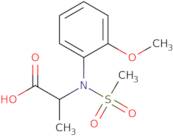 N-(2-Methoxyphenyl)-N-(methylsulfonyl)alanine