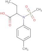 2-[(4-Methylphenyl)(methylsulfonyl)amino]butanoic acid