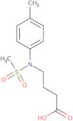 4-[(4-Methylphenyl)(methylsulfonyl)amino]butanoic acid