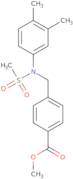 Methyl 4-{[(3,4-dimethylphenyl)(methylsulfonyl)amino]methyl}benzoate