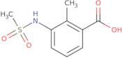 2-Methyl-3-[(methylsulfonyl)amino]benzoic acid