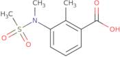 2-Methyl-3-[methyl(methylsulfonyl)amino]benzoic acid