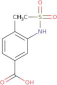 4-Methyl-3-[(methylsulfonyl)amino]benzoic acid