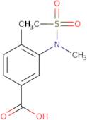 4-Methyl-3-[methyl(methylsulfonyl)amino]benzoic acid