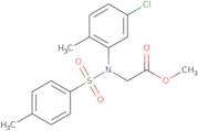 Methyl N-(5-chloro-2-methylphenyl)-N-[(4-methylphenyl)sulfonyl]glycinate