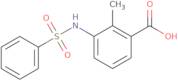 2-Methyl-3-[(phenylsulfonyl)amino]benzoic acid