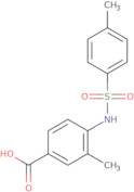 3-Methyl-4-{[(4-methylphenyl)sulfonyl]amino}benzoic acid