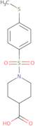 1-{[4-(Methylthio)phenyl]sulfonyl}piperidine-4-carboxylic acid