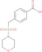 4-[(Morpholin-4-ylsulfonyl)methyl]benzoic acid