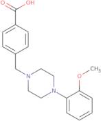 4-{[4-(2-Methoxyphenyl)piperazin-1-yl]methyl}benzoic acid