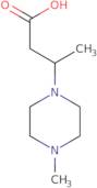 3-(4-Methylpiperazin-1-yl)butanoic acid