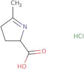 5-Methyl-3,4-dihydro-2H-pyrrole-2-carboxylic acid hydrochloride