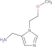 {[1-(2-Methoxyethyl)-1H-imidazol-5-yl]methyl}amine hydrochloride