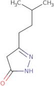 5-(3-Methylbutyl)-2,4-dihydro-3H-pyrazol-3-one