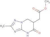 Methyl (2-methyl-5-oxo-4,5,6,7-tetrahydro[1,2,4]triazolo[1,5-a]pyrimidin-6-yl)acetate