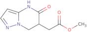 Methyl (5-oxo-4,5,6,7-tetrahydropyrazolo[1,5-a]pyrimidin-6-yl)acetate