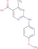 2-[(4-Methoxyphenyl)amino]-4-methylpyrimidine-5-carboxylic acid