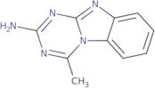 4-Methyl[1,3,5]triazino[1,2-a]benzimidazol-2-amine