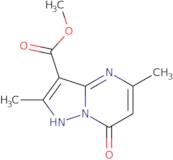 Methyl 7-hydroxy-2,5-dimethylpyrazolo[1,5-a]pyrimidine-3-carboxylate