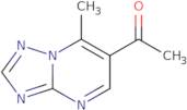 1-(7-Methyl[1,2,4]triazolo[1,5-a]pyrimidin-6-yl)ethanone