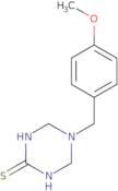 5-(4-Methoxybenzyl)-1,4,5,6-tetrahydro-1,3,5-triazine-2-thiol