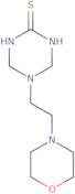 5-(2-Morpholin-4-ylethyl)-1,4,5,6-tetrahydro-1,3,5-triazine-2-thiol
