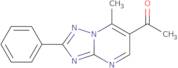 1-(7-Methyl-2-phenyl[1,2,4]triazolo[1,5-a]pyrimidin-6-yl)ethanone