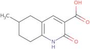 6-Methyl-2-oxo-1,2,5,6,7,8-hexahydroquinoline-3-carboxylic acid