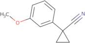 1-(3-Methoxyphenyl)cyclopropanecarbonitrile