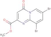 Methyl 7,9-dibromo-4-oxo-4H-pyrido[1,2-a]pyrimidine-2-carboxylate